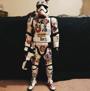 Modified starwars lifesize figurine